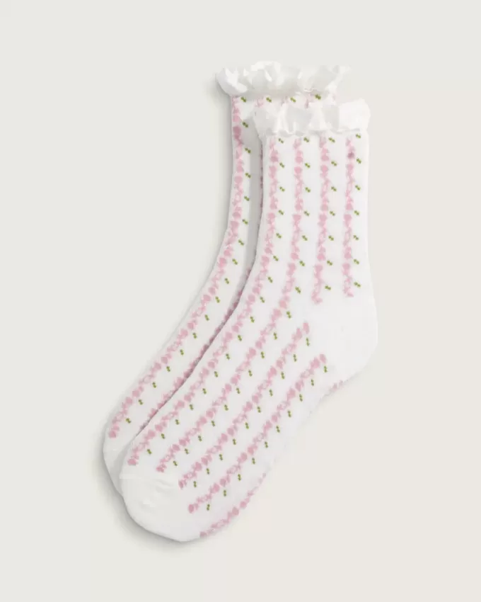 Sereno Crew-Socken mit Spitze Sereno Crew-Socken mit Spitze