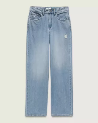 Sirelle 5-Pocket-Denim-Puddle-Hose