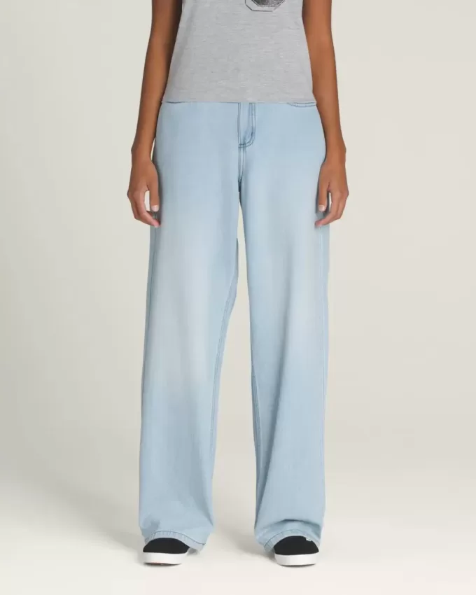 Sirelle 5-Pocket-Denim-Puddle-Hose