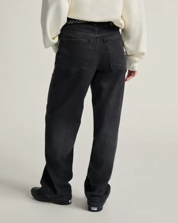 Sirelle 5-Pocket-Denim-Puddle-Hose