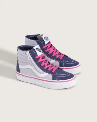 Sk8-Hi Schuh mit seitlichem Reißverschluss für Kleinkinder