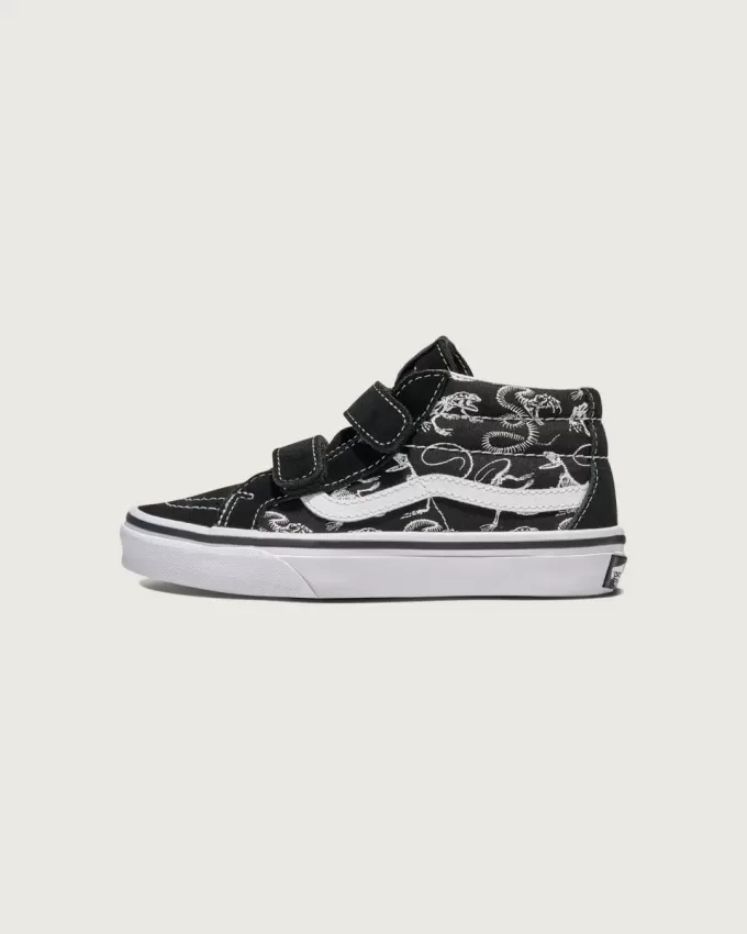 Sk8-Mid Reissue V Skeleton Schuh für kleine Kinder