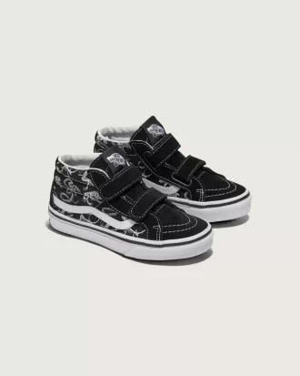 Sk8-Mid Reissue V Skeleton Schuh für kleine Kinder