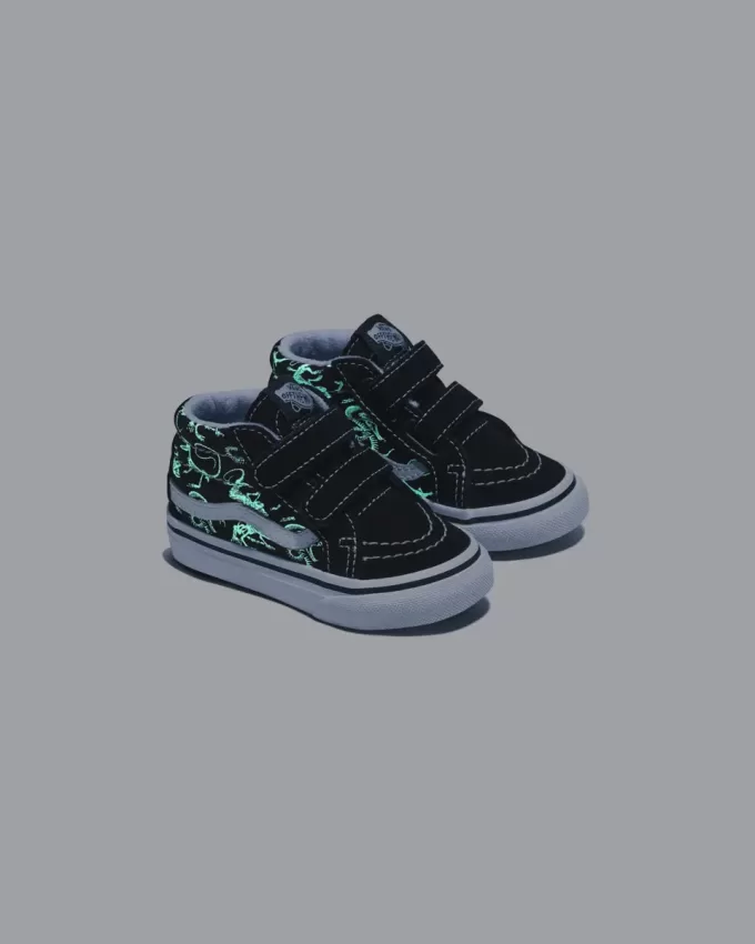 Sk8-Mid Reissue V Skeletons Schuh für Kleinkinder