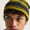 Skate Beanie mit verschwommenen Streifen Skate Beanie mit verschwommenen Streifen