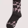 Skate Splatter Web Crew Socken