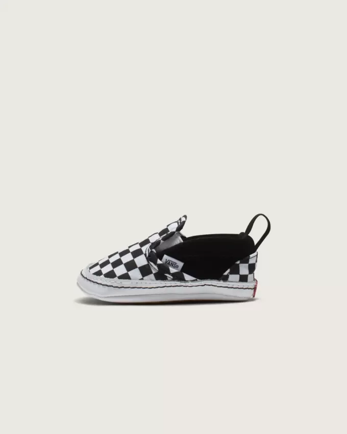 Slip-On V Checkerboard Krippenschuh für Kleinkinder Slip-On V Checkerboard Krippenschuh für Kleinkinder