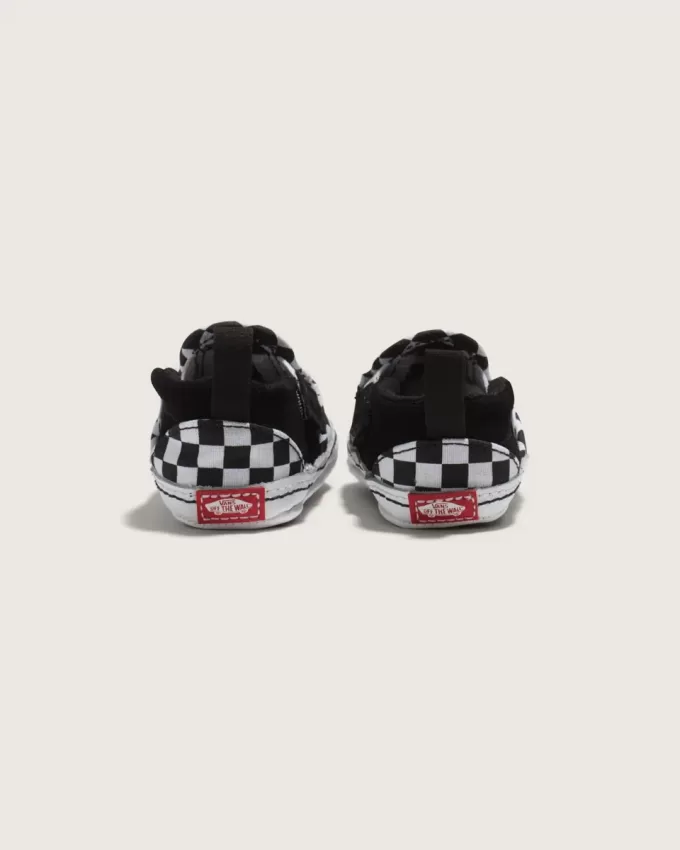 Slip-On V Checkerboard Krippenschuh für Kleinkinder Slip-On V Checkerboard Krippenschuh für Kleinkinder