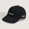 Snapback-Mütze mit seitlichem Karomuster
