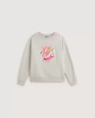 Sweatshirt mit Rundhalsausschnitt und Berry Pop-Print für Kinder