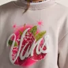 Sweatshirt mit Rundhalsausschnitt und Berry Pop-Print für Kinder