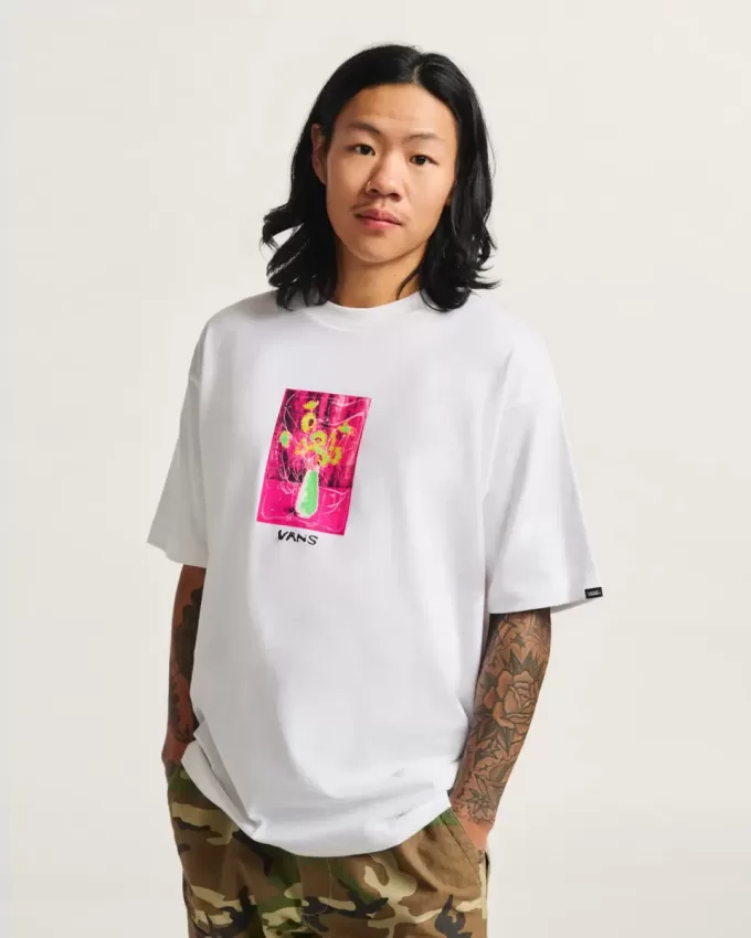 T-Shirt mit Blumendekor