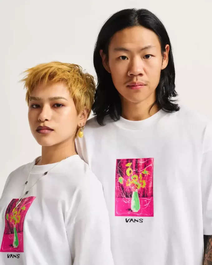 T-Shirt mit Blumendekor