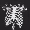 T-Shirt mit Karo- und Knochen-Print T-Shirt mit Karo- und Knochen-Print