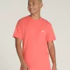 T-Shirt mit Logo auf der linken Brust T-Shirt mit Logo auf der linken Brust