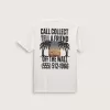 T-Shirt mit R-Gesprächs-Motiv T-Shirt mit R-Gesprächs-Motiv