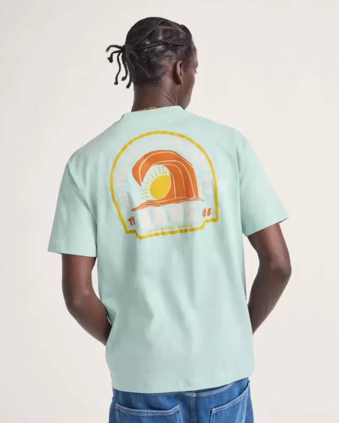 T-Shirt mit Wellen-Motiv T-Shirt mit Wellen-Motiv