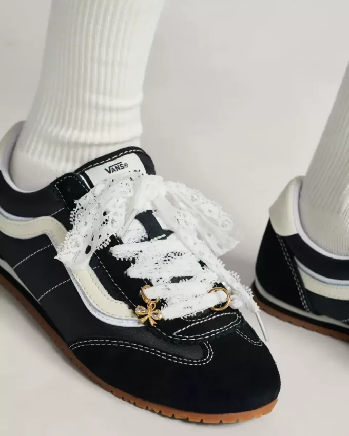 Vans – Perlen- und Spitzen-Schuhanhänger-Set